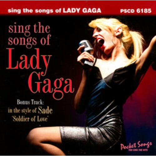 Sing The Hits Sing The Songs Of Lady Gaga CDG