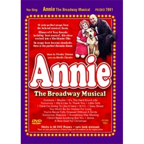 Sing The Shows: Annie DVD