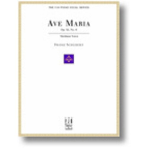 Ave Maria Op 52 No 6 Medium Voice (Sheet Music)