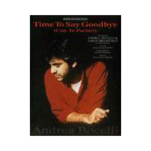 Time to Say Goodbye Vocal Sheet Music