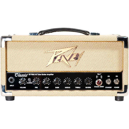 Peavey Classic Series Classic 20MH Mini Guitar Amplifier Head 20-Watt