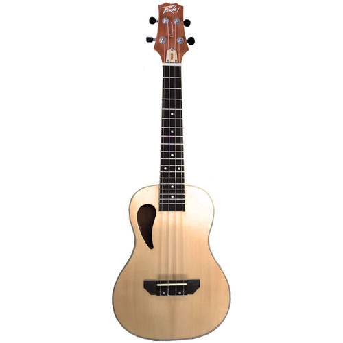 Peavey Delta Woods Series Composer Concert Ukulele Natural Matte Finish