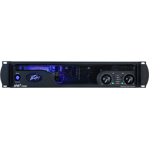 Peavey IPR2 2000 Lightweight Power Amplifier 350W/Channel @ 4 Ohms, Class D Topology, DDT Circuitry, Speakon Outputs, 8.16 lb