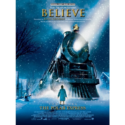 Believe from The Polar Express Vocal Sheet Music