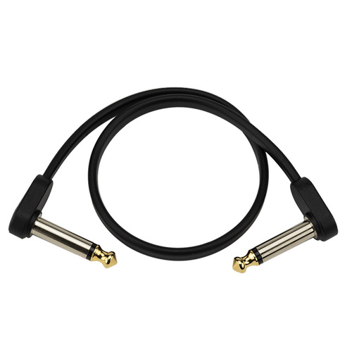D'Addario 1-foot Flat Right Angle Patch Cable