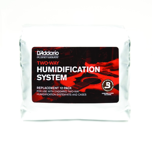 Two-Way Humidification Replacement 12 pack, by D'Addario