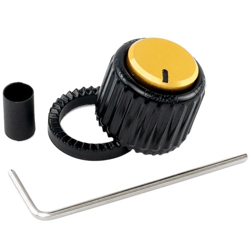 D'Addario Loknob Large - Black/Gold