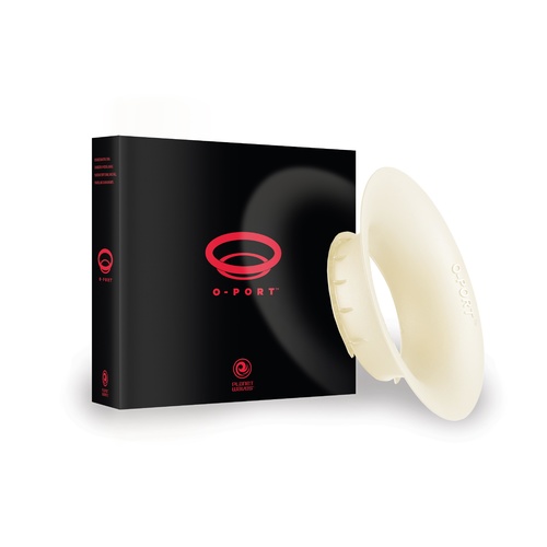 Planet Waves O-Port Sound Enhancement for Acoustic Guitar, Large, White