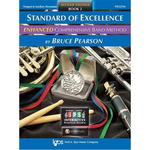 Standard of Excellence Book 2 Timpani and Auxiliary Percussion