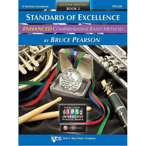 Standard of Excellence Book 2 Baritone Saxophone by Bruce Pearson