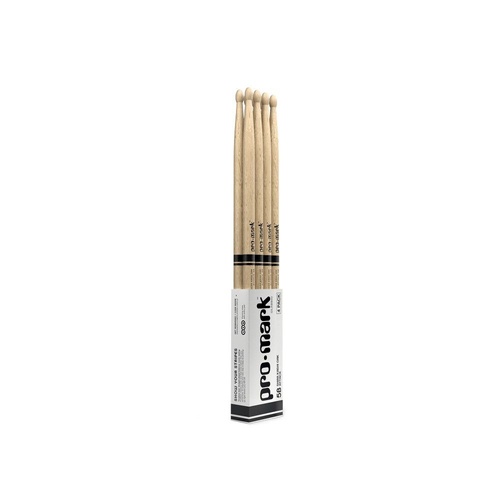 ProMark Classic Attack 5B Shira Kashi Oak Drumsticks Oval Wood Tip 4-Pack