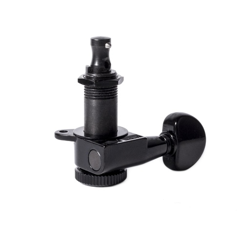 Planet Waves Auto-Trim Tuning Machines, 6 In-Line setup, Black