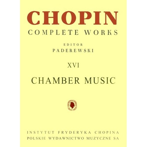 Chamber Music Vlc Piano Cw Xvi (Softcover Book)