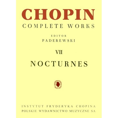 Chopin - Nocturnes Ed Paderewski Cw Vii