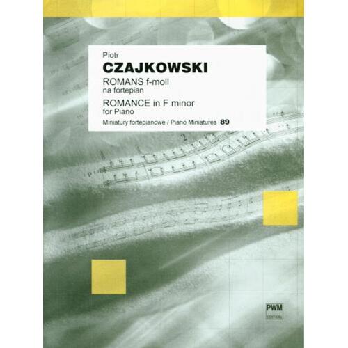 Tchaikovsky - Romance F Min Piano (Softcover Book)