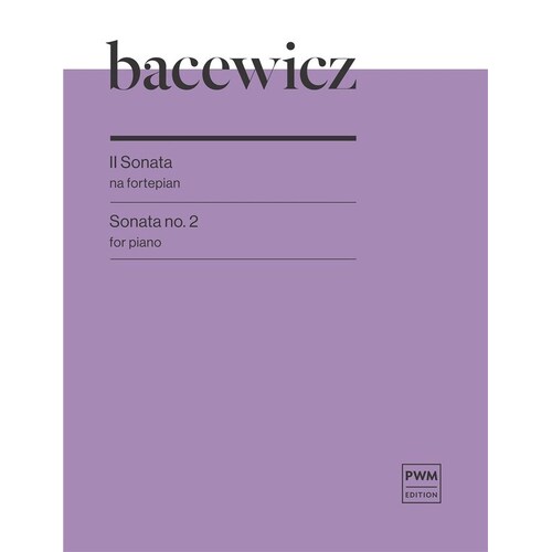 Bacewicz - Sonata No 2 For Piano Softcover Book (Piano)