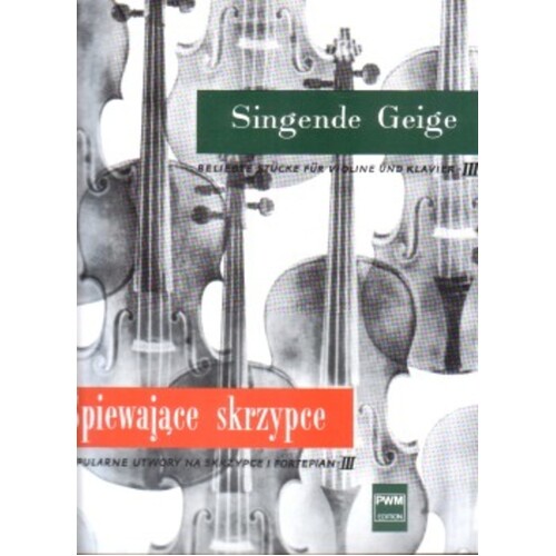 Singing Violin Book 3 Violin Piano (Softcover Book)