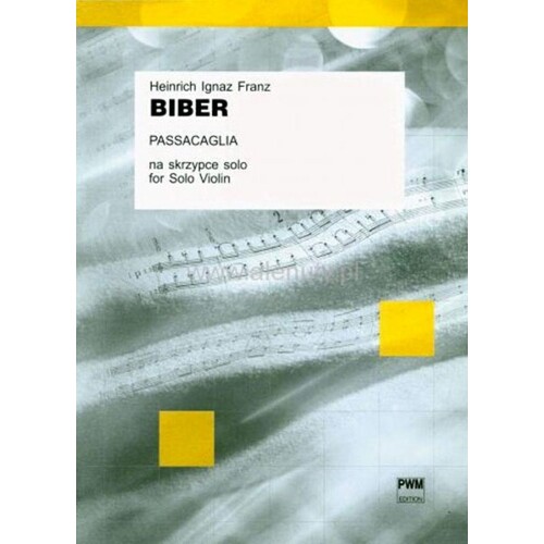 Bibier - Passacaglia Violin Solo