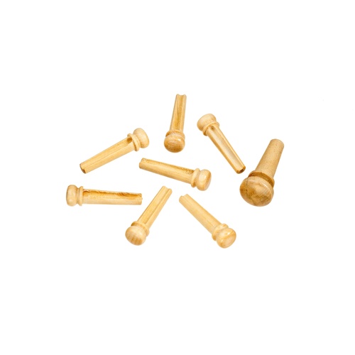 Planet Waves Boxwood Bridge Pins with End Pin Set
