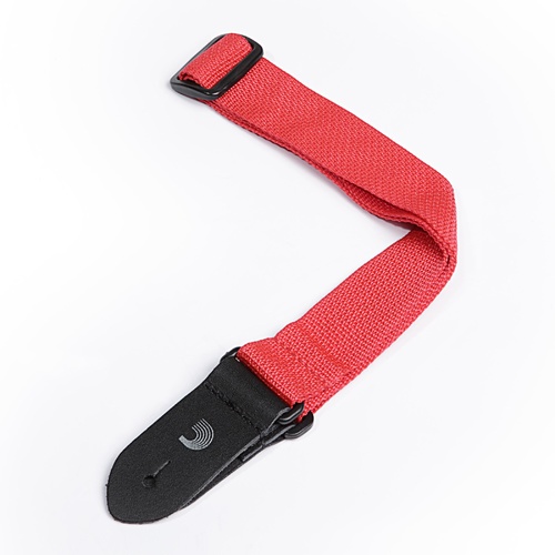 D'Addario 1.5 Inch Polypropylene Ukulele Strap - Red