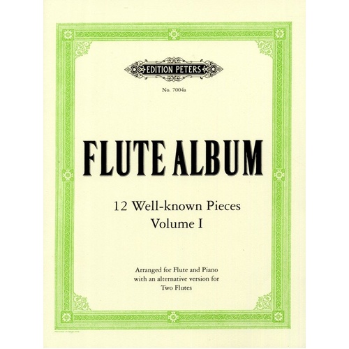 Flute Album Popular Pieces Book 1 with CD - Edition Peters
