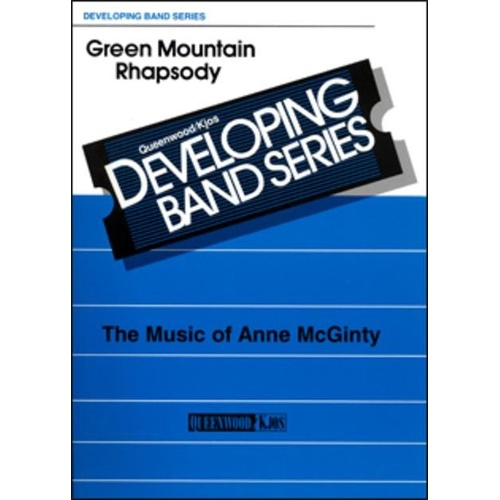 Green Mountain Rhapsody for Concert Band CB1 SC/PTS by Anne McGinty