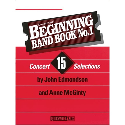 Beginning Band Book No 1 for Tuba by Anne McGinty and John Edmondson