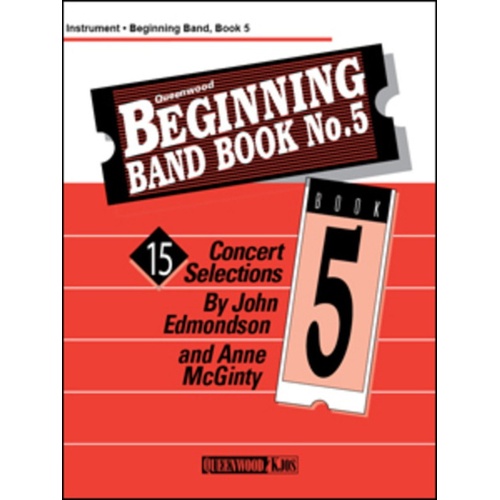 Beginning Band Book 5 Percussion 