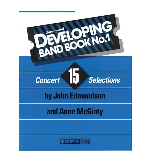Developing Band Book No 1 for Tenor Saxophone by Anne McGinty and John Edmondson