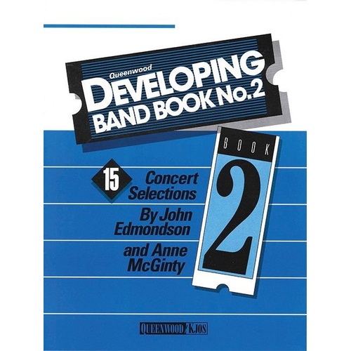 Developing Band Book No 2 for 2nd Trumpet by Anne McGinty and John Edmondson