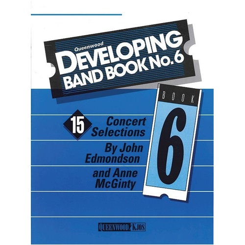 Developing Band Book No. 6 for 2nd Trumpet by Anne McGinty and John Edmondson