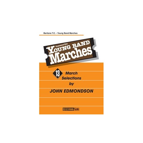 Young Band Marches for Baritone T.C. by John Edmondson