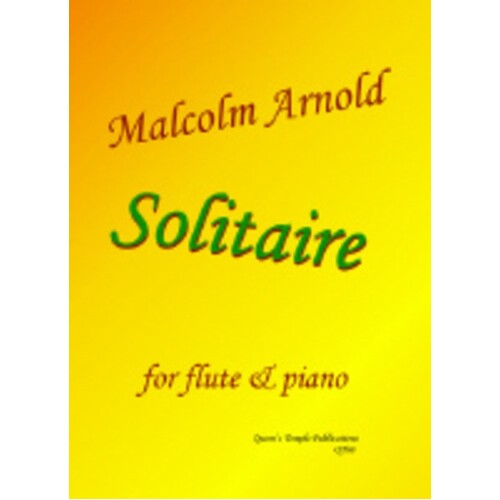 Solitaire Flute Piano (Softcover Book)