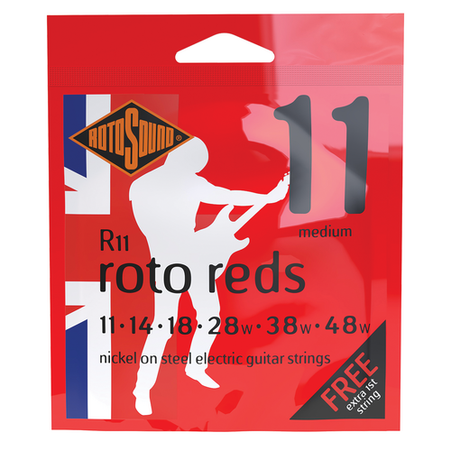 Rotosound R11 Roto Reds Electric Set 11-48