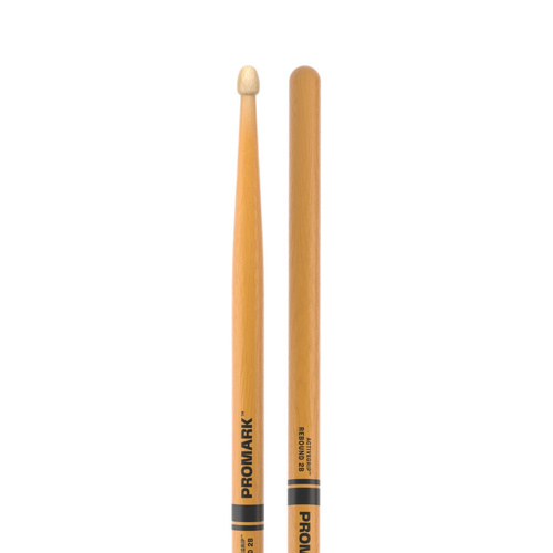 ProMark Rebound 2B ActiveGrip Clear Hickory Drumstick with Acorn Tip (PRO-R2BAGC)