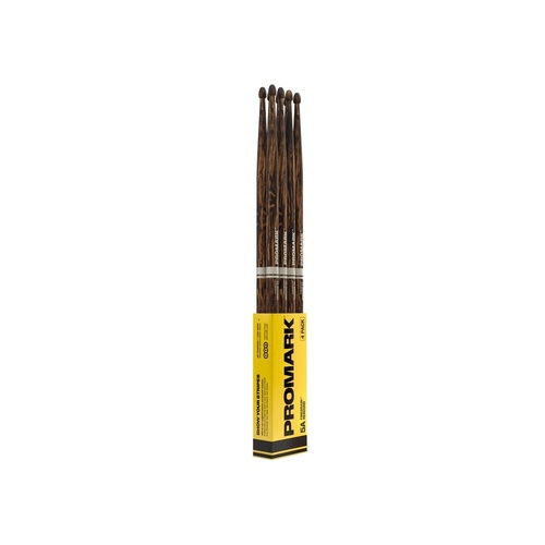 ProMark Rebound 5A FireGrain Hickory Drumsticks Acorn Wood Tip 4-Pack