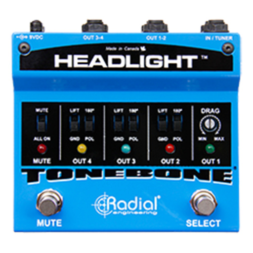 Radial HEADLIGHT - Guitar Amp Selector