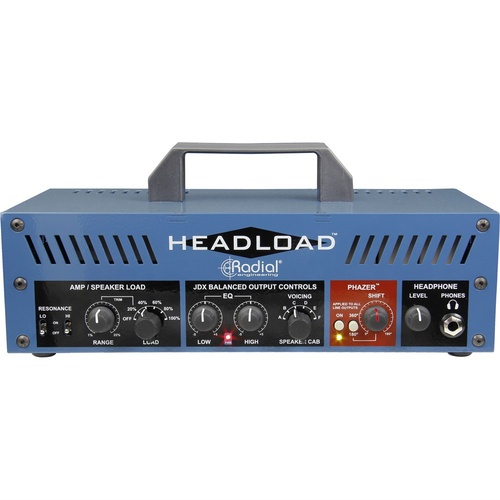 Radial HEADLOAD V8 - Speaker load box 8 ohms with built-in Radial JDX cab simulator and DI