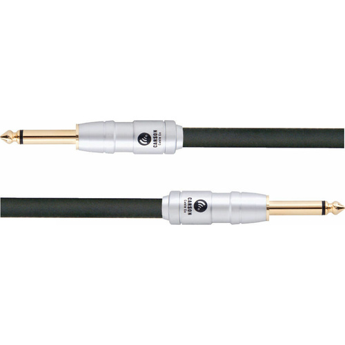 CARSON Rocklines 1 Foot Patch Lead  Straight Plugs Heavy Duty Cable