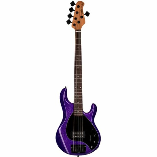 Sterling by Music Man SBMM StingRay RAY35 Sparkle, Purple Sparkle Bass
