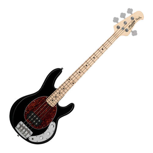 Sterling by Music Man SBMM StingRay Short Scale RAYSS4, Black Bass