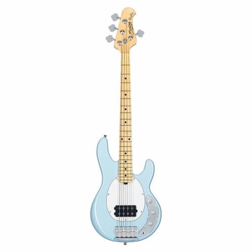 Sterling by Music Man SBMM StingRay Short Scale RAYSS4, Daphne Blue Bass
