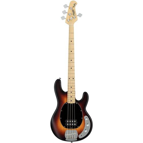 Sterling by Music Man SBMM StingRay Short Scale RAYSS4, Vintage Sunburst Bass