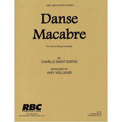 Danse Macabre Fo4 Score/Parts