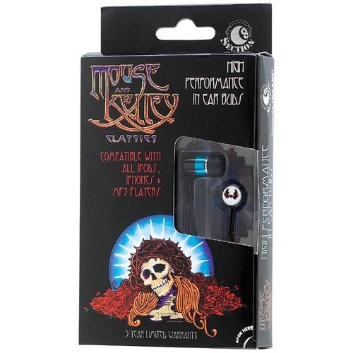 IN EAR BUDS GRATEFUL DEAD MOUSE and KELLY