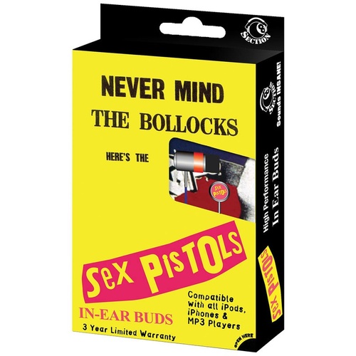 In Ear Buds Sex Pistols