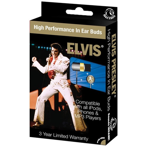 In Ear Buds Elvis Presley Vegas Era