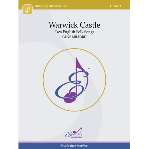 Warwick Castle Concert Band Sheet Music Grade 3 by Milford Gene