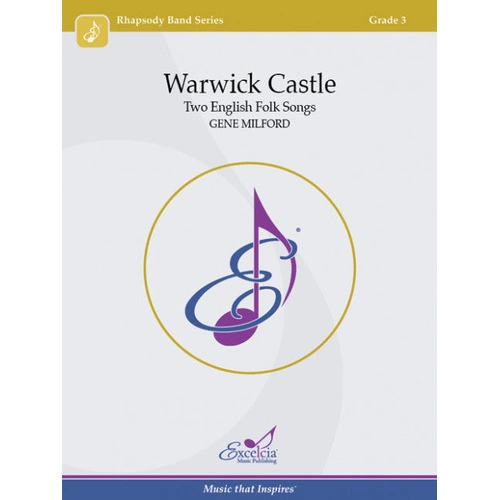 Warwick Castle Concert Band Sheet Music Grade 3 by Milford Gene