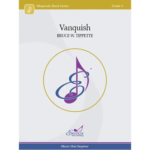 Vanquish CB Grade 3 Concert Band Sheet Music by Tippette, Bruce W